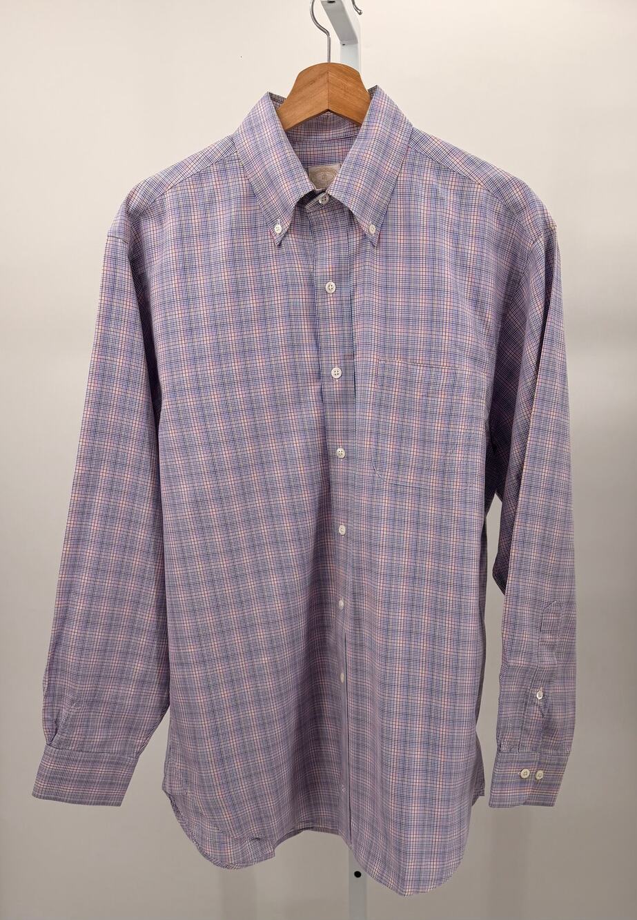 Brooks Brothers Men’s Medium Egyptian Cotton Button Down Shirt Multicolor